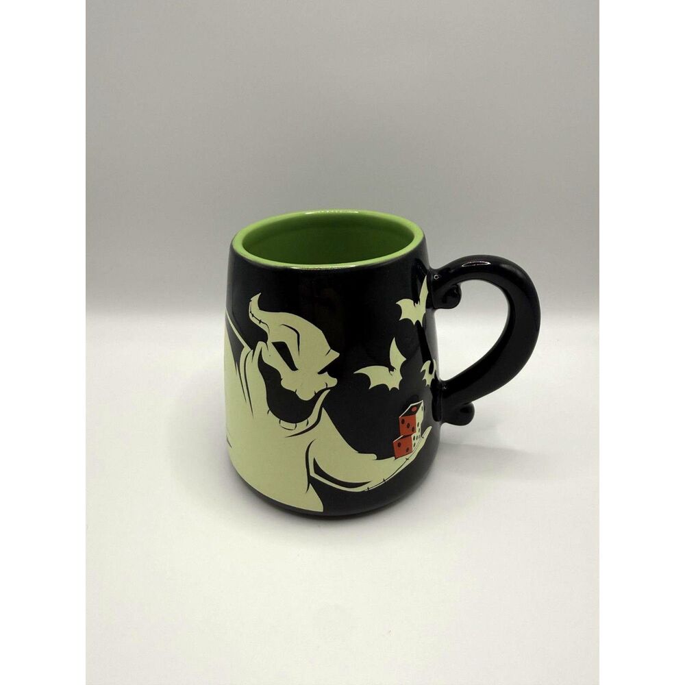 Disney Parks Oogie Boogie Bash 2023 Mug Glow In Dark Nightmare Before Christmas